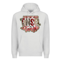 Dove Grey dont get your tinsel in a tangle Premium Hoodie - SublimationCraftShop