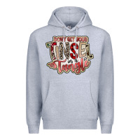 Heather Grey dont get your tinsel in a tangle Premium Hoodie - SublimationCraftShop