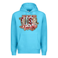 Ocean Blue dont get your tinsel in a tangle Premium Hoodie - SublimationCraftShop