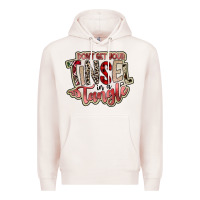Pale Pink dont get your tinsel in a tangle Premium Hoodie - SublimationCraftShop