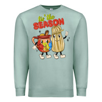 Seafoam tis' the season mexican food Premium Sweatshirt - MaliasSmallBusiness