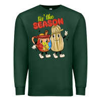 Sports Green tis' the season mexican food Premium Sweatshirt - MaliasSmallBusiness