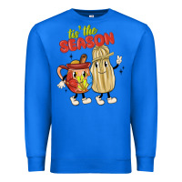 True Royal tis' the season mexican food Premium Sweatshirt - MaliasSmallBusiness