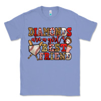 Colony Blue diamonds are a girl's best friend baseball Classic Tee - Jasminsmagicworld