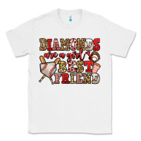 White diamonds are a girl's best friend baseball Classic Tee - Jasminsmagicworld