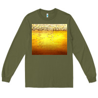 Army Green beer bubble Long Sleeve Tee - AdoDesignShop