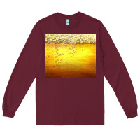 Burgundy beer bubble Long Sleeve Tee - AdoDesignShop