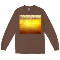 Chestnut beer bubble Long Sleeve Tee - AdoDesignShop