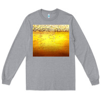 Heather Grey beer bubble Long Sleeve Tee - AdoDesignShop