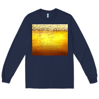 Navy beer bubble Long Sleeve Tee - AdoDesignShop