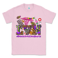 Bubblegum Pink mardi gras  lvn licensed vocational nurse Classic Tee - AdoDesignShop