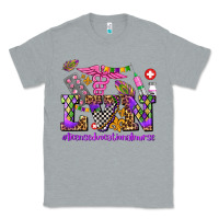 Heather Grey mardi gras  lvn licensed vocational nurse Classic Tee - AdoDesignShop