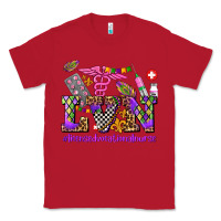 Red mardi gras  lvn licensed vocational nurse Classic Tee - AdoDesignShop