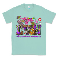 Seafoam mardi gras  lvn licensed vocational nurse Classic Tee - AdoDesignShop