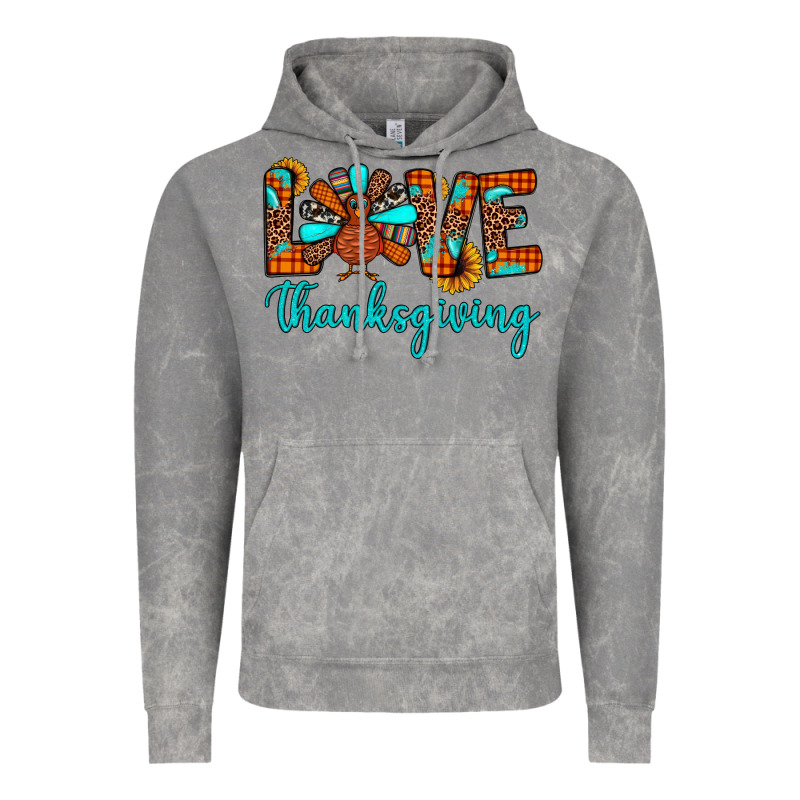 Love Thanksgiving Vintage Hoodie by JahusDesignShop | Teevron