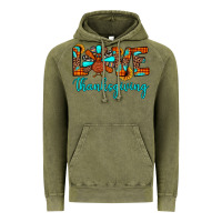 Vintage Olive love thanksgiving Vintage Hoodie - JahusDesignShop