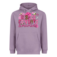 Lavender kisses cowboys martinis Heavyweight Hoodie - NancyCooperArtShop