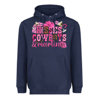 Kisses Cowboys Martinis Heavyweight Hoodie | Teevron
