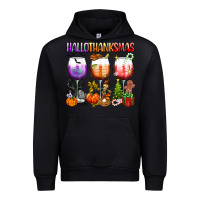 Black hallothanksmas Urban Hoodie - texasbilliewilder