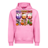 Fuchsia Pink hallothanksmas Urban Hoodie - texasbilliewilder