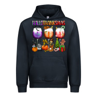 Navy hallothanksmas Urban Hoodie - texasbilliewilder