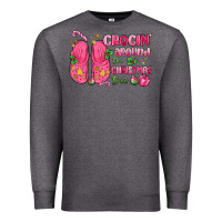 Charcoal Heather crocin' around the christmas tree Premium Sweatshirt - MaliasSmallBusiness