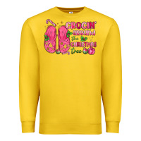 Lemon crocin' around the christmas tree Premium Sweatshirt - MaliasSmallBusiness