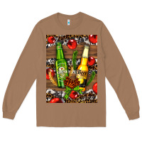 Toasted Coconut beer bottles with wheat and barley Long Sleeve Tee - AdoDesignShop