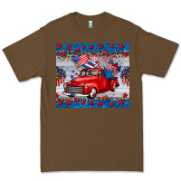 Cacao american truck 4th of july tumbler Premium Tee - BarkalooDesign