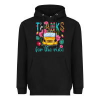 Black thanks for the ride Heavyweight Hoodie - NancyCooperArtShop