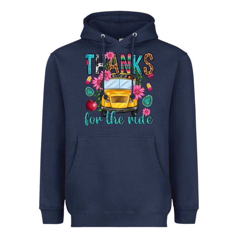 Thanks For The Ride Heavyweight Hoodie by NancyCooperArtShop | Teevron