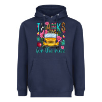 Navy thanks for the ride Heavyweight Hoodie - NancyCooperArtShop