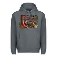 Rock Merry Christmas Premium Hoodie - SublimationCraftShop