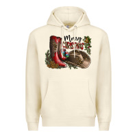 Sandshell Merry Christmas Premium Hoodie - SublimationCraftShop