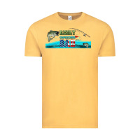 Vintage Mustard reely awesome dad  libbey glass Vintage Tee - HRA Design Shop