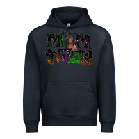 Navy Momster with witch Urban Hoodie - NancyCooperArtShop