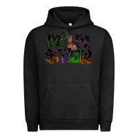Pigment Black Momster with witch Urban Hoodie - NancyCooperArtShop