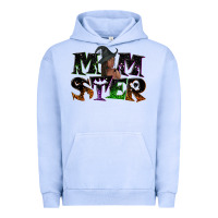 Pigment Grape Ice Momster with witch Urban Hoodie - NancyCooperArtShop