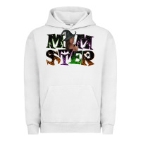Pigment Lunar Rock Momster with witch Urban Hoodie - NancyCooperArtShop