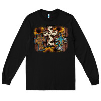 Black cross background Long Sleeve Tee - JahusDesignShop
