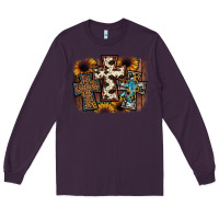 Plum cross background Long Sleeve Tee - JahusDesignShop