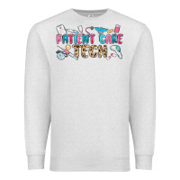 Oatmeal Heather patient care tech Premium Sweatshirt - MaliasSmallBusiness