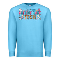 Ocean Blue patient care tech Premium Sweatshirt - MaliasSmallBusiness