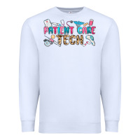 White patient care tech Premium Sweatshirt - MaliasSmallBusiness