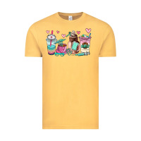 Vintage Mustard nurse  coffee cup Vintage Tee - AdoDesignShop