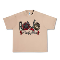 Burro love firefighter Urban Heavy Tee - CowhideDigitalArt