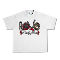 Lunar Rock love firefighter Urban Heavy Tee - CowhideDigitalArt