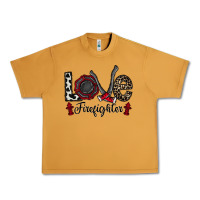 Peanut Butter love firefighter Urban Heavy Tee - CowhideDigitalArt