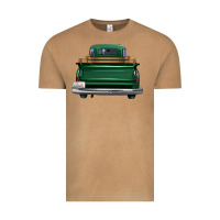 Vintage Camel western green truck back view Vintage Tee - FaDigitalArtStudio