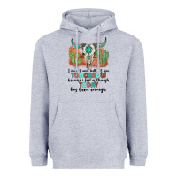 Heather Grey i do not and will not fear tomorrow Heavyweight Hoodie - MaliasSmallBusiness